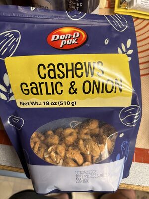 Cashews Garlic And Onion