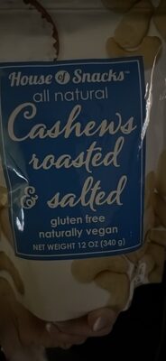 Cashews roasted & salted