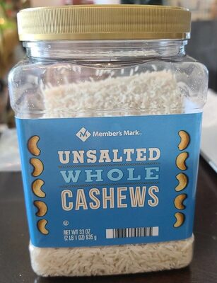 Cashews, Whole, Unsalted