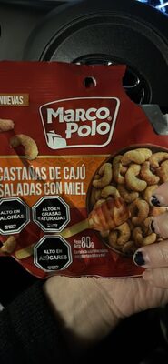 Castañas de Cajú Saladas con Miel