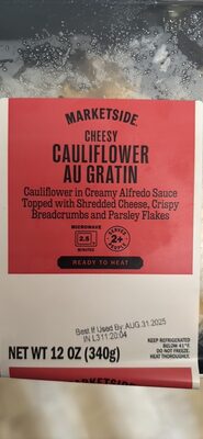 Cauliflower Au Gratin