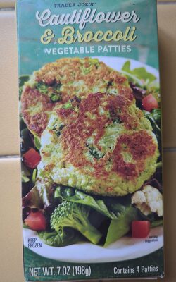Cauliflower & Broccoli Vegetable Patties
