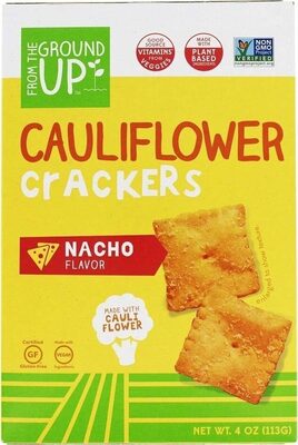 Cauliflower crackers nacho