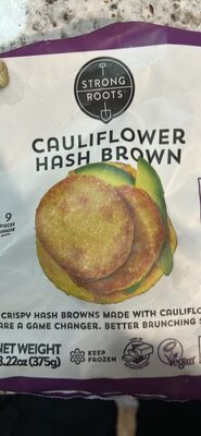 Cauliflower Hash Brown