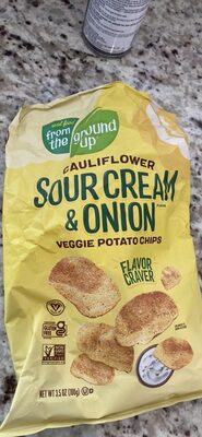 Cauliflower Sour Cream & Onion Veggie Potato Chips