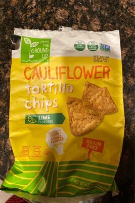 Cauliflower Tortilla Chips - Lime