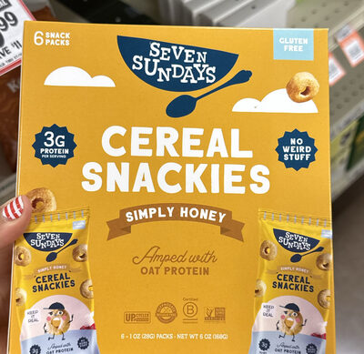 Cereal Snackies Simply Honey