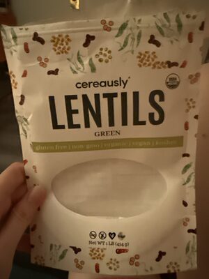 Cereausly Lentils Green