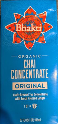 Chai concentrate