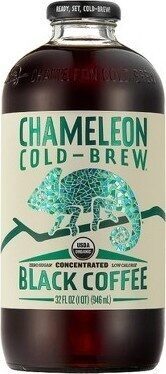 Chameleon cold-brew concentrate black coffee