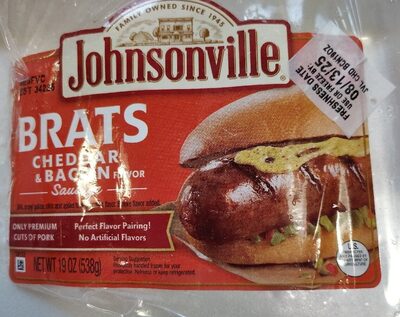 Cheddar & Bacon Sausage Brat