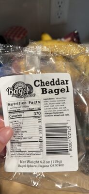 Cheddar Bagel