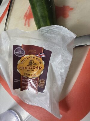Cheddar Cheese with Mustard Seed and Ale