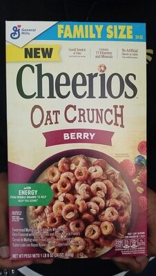 Cheerios Oat Crunch Berry