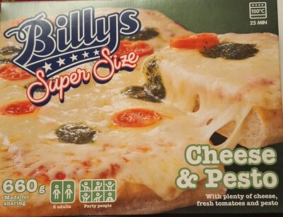 Cheese And Pesto Pizza