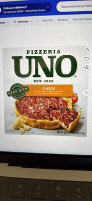 Cheese Chicago Deep Dish Style Pizza