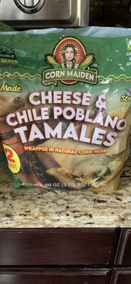 Cheese & Chile Poblano Tamales