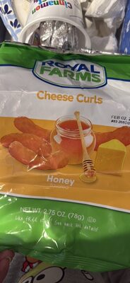 Cheese Curls Honey flavored