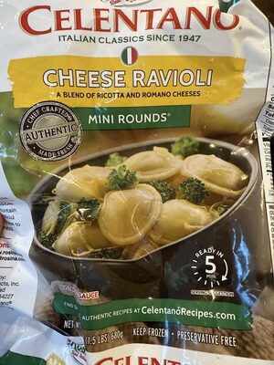 Cheese Ravioli Mini Rounds