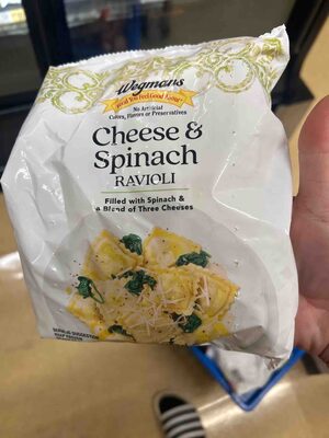 Cheese & Spinach Ravioli