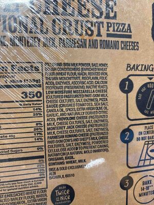 Cheese Traditional Crust Pizza