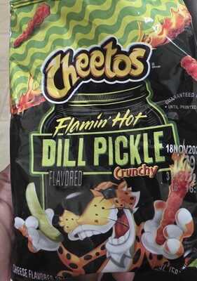 Cheetos Flamin Hot Dill Pickle