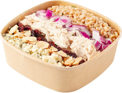 Cherry Balsamic Salad With Chicken And Goat Cheese