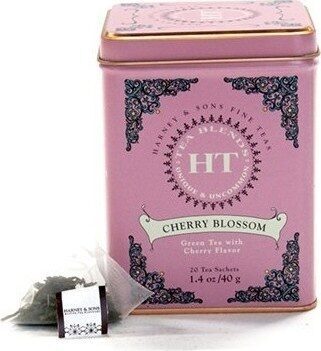 Cherry blossom green tea