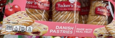 Cherry Cheese Danish Pastries