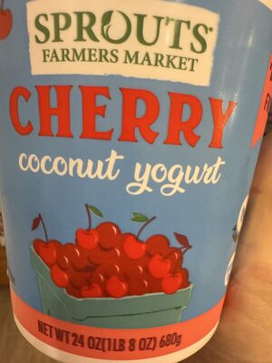 Cherry Coconut Yogurt