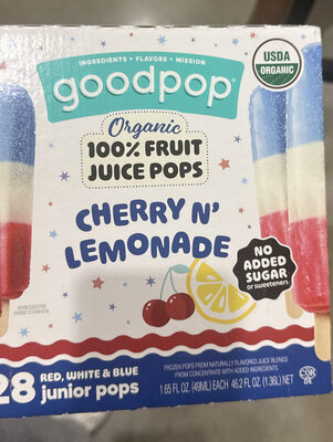 Cherry Nβ Lemonade Popsicles
