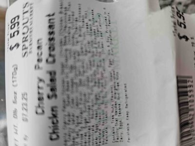 Cherry Pecan Chicken Salad Croissant