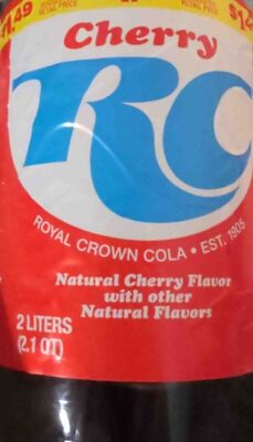 Cherry RC Royal Crown cola, 12fl oz