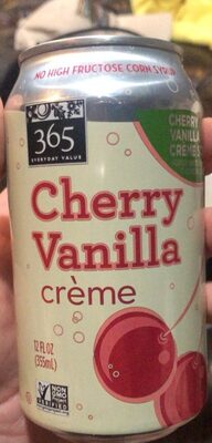 Cherry vanilla creme soda
