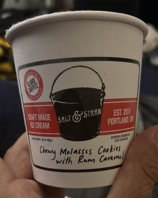 Chewy Molasses Cookies With Rum Caramel I’ve Cream