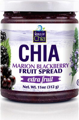 Chia Marion Blackberry Fruit Spread Extra Fruit