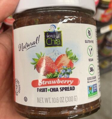 Chia Strawberry Fruit Spread