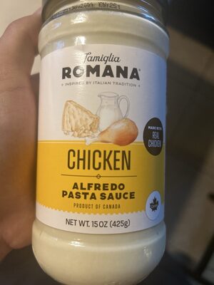 Chicken Alfredo Pasta Sauce