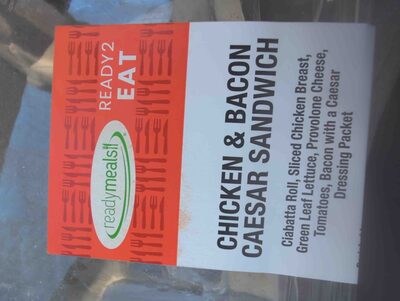 Chicken and Bacon Caesar Sandwich