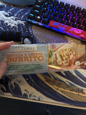 Chicken And Cheese Burrito