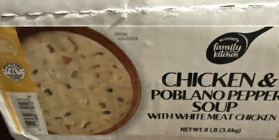 Chicken And Poblano Pepper Soup