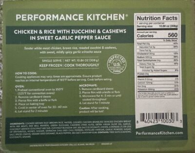 Chicken And Rice With Zucchini And Cashews