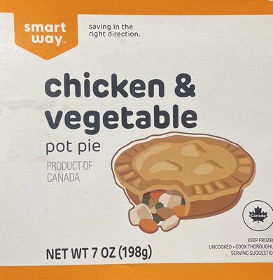 Chicken and vegetable pot pie