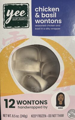 Chicken & Basil Wontons