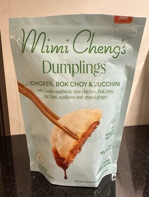 Chicken, Bok Choy, Zucchini Dumplings