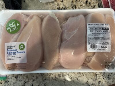 Chicken Breast Boneless Skinless With Rib Meat