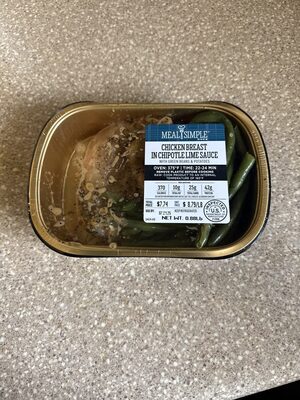 Chicken Breast In Chipotle Lime Sauce With Green Beans & Potatoes