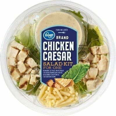 Chicken caesar salad kit for one