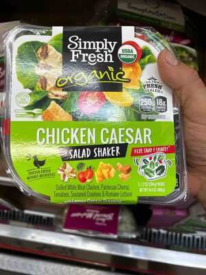 Chicken Caesar Salad Shaker