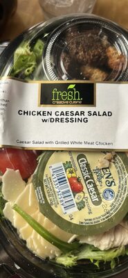 CHICKEN CAESAR SALAD w/DRESSING